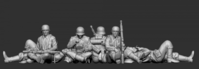 german Army - resting infantry 01 - Image 1