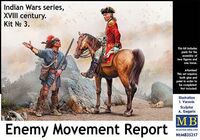 Indian Wars series, XVIII century. Kit No 3. Enemy Movement Report - Image 1