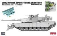 USMC M1A1 FEP Abrams/Combat Dozer Blade with workable track links