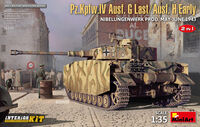 Pz.Kpfw.IV Ausf.G Last/Ausf. H Early. NIBELUNGENWERK Prod. May-June 1943. 2IN1 Interior Kit
