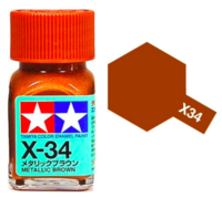 Enamel X-34 Metallic Brown Gloss