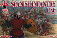Spanish Infantry Pike. Set 3.  16 centry
