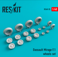 Dassault Mirage F.1 wheels set