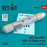 Data Link pod for AGM-142 Popeye rocket F-15, F-16, F-4, Mirage 2000, F-111