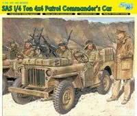 British SAS 1/4 Ton 4x4 Patrol Commanders Car
