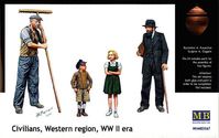 CIVILIANS,WESTERN REGION WWII era