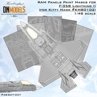 RAM Panels Paint Masks For Kitty Hawk F-35B Lightning II