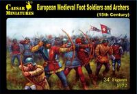 European Medieval Foot Soldiers and Archers (15th Century) - Image 1