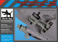 Mirage 2000 Cannons And Radar (For Kinetic)