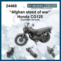 Afghan Steed Of War Honda CG125 - Image 1