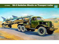 SA-2 Guideline Missile on Transport trailer - Image 1