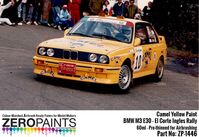 1446 Camel Yellow for BMW M3 E30 - El Corte Ingles Rally Matt